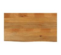 vidaXL Table Top Live Edge Replacement Board Dining Table Top Solid Wood Mango