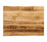 vidaXL Table Top Live Edge Replacement Dining Table Top Solid Wood Rough Mango