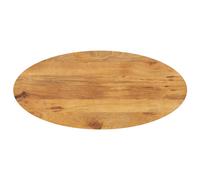 vidaXL Table Top Replacement Board Dining Table Top Oval Solid Wood Mango
