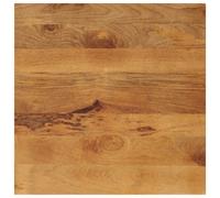 vidaXL Table Top Replacement Board Dining Table Top Square Solid Wood Mango