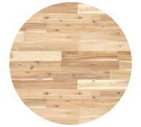 vidaXL Table Top Replacement Desktop Dining Table Top Round Solid Wood Acacia