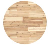 vidaXL Table Top Replacement Desktop Dining Table Top Round Solid Wood Acacia