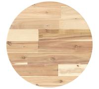 vidaXL Table Top Replacement Desktop Dining Table Top Round Solid Wood Acacia