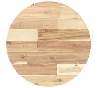 vidaXL Table Top Replacement Desktop Dining Table Top Round Solid Wood Acacia