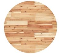 Table Top Round Ø70X2 Cm Solid Wood Acacia