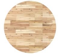 vidaXL Table Top Replacement Desktop Dining Table Top Round Solid Wood Acacia
