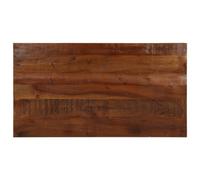 vidaXL Table Top Replacement Dining Rectangular Solid Wood Reclaimed 120x60 cm - Rustic, Easy-to-Clean
