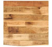 vidaXL Table Top Replacement Dining Table Top Live Edge Solid Wood Rough Mango