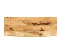 vidaXL Table Top Replacement Dining Table Top Live Edge Solid Wood Rough Mango