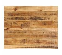 vidaXL Table Top Replacement Dining Table Top Live Edge Solid Wood Rough Mango