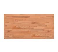 vidaXL Table Top Replacement Dining Table Top Rectangular Solid Wood Beech