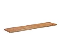 vidaXL Table Top Replacement Table Top Rectangular Solid Wood Acacia Live Edge
