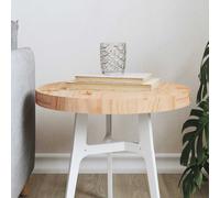 vidaXL Table Top Round Ø40x3 cm Solid Wood Pine