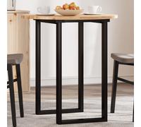 vidaXL Table Top Round Ø70x2 cm Solid Wood Acacia