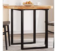 vidaXL Table Top Replacement Desktop Dining Table Top Round Solid Wood Acacia