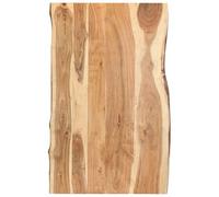 Solid Acacia Wood Tabletop Dining Table Desktop Replacement Multi Sizes vidaXL