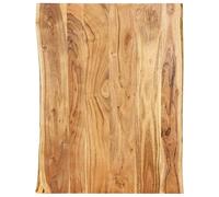 Vidaxl Table Top Solid Acacia Wood 80X(50-60)X2.5 Cm