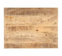 vidaXL Table Top Solid Mango Wood 25-27 mm 90x70 cm