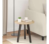 Tabletop Round 40x40x1.5cm Sonoma Oak Engineered Wood Indoor SolidTop Minimalist