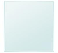 vidaXL Table Top Tempered Glass Square 700x700 mm