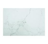 Vidaxl Table Top White 100X62 Cm 8mm Tempered Glass With Marble Design Table Tops