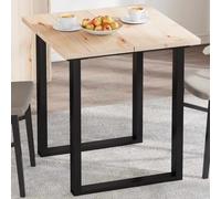 vidaXL Table Tops 2 pcs 70x35x2.5 cm Rectangular Solid Wood Pine