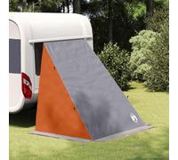 vidaXL Tailgate Tent Grey and Orange 190 x 150 x 185 cm Taffeta