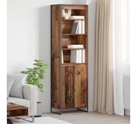 vidaXL Tall Cabinets Old Wood 60 x 36 x 200 cm Engineered Wood