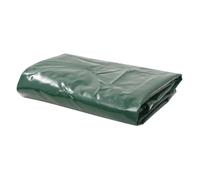 vidaXL Durable Tarpaulin 650 g/m² 2.5x3.5 m, Heavy-Duty Canvas with PVC Coating Green - Versatile Use for Covering & Protection - Tear, Water, UV and Mould Resistant