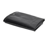 vidaXL Tarpaulin 650 g/m² 2x3 m Black