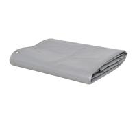 vidaXL Tarpaulin 650g/m² 3x4m Grey Water-resistant Camping Cover Ground Sheet