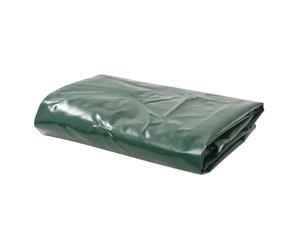 vidaXL Tarpaulin 650 g/m² 4x5 m Green