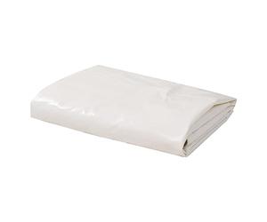 vidaXL Tarpaulin 650 g/m² 6x8 m White