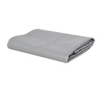 vidaXL Tarpaulin 650g/m² 2x3m Grey Water-resistant Camping Cover Ground Sheet vi
