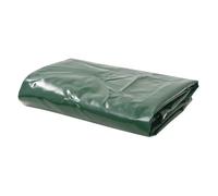 vidaXL Tarpaulin 650g/m² 3x6m Green Water-resistant Camping Cover Ground Sheet v