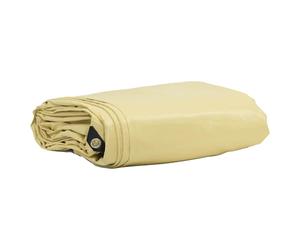 vidaXL Tarpaulin 650g / m² Beige 3 x 4 m Canvas with PVC Coating