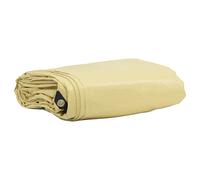 vidaXL Tarpaulin 650g / m² Beige 3 x 5 m Canvas with PVC Coating