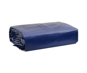 vidaXL Tarpaulin 650g / m² Blue 2 x 3 m Canvas with PVC Coating