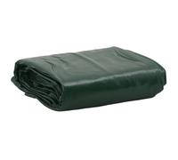 vidaXL Tarpaulin, Waterproof UV Protection Universal Ground Sheet, Multipurpose Tarp Sheet Cover for Camping Boating Hiking, Green 650 g/m²