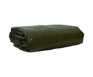 vidaXL Tarpaulin 650g / m² Olive Green 4 x 7 m Canvas with PVC Coating
