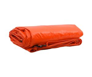 vidaXL Tarpaulin 650g / m² Orange 3 x 4 m Canvas with PVC Coating