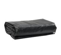 vidaXL Waterproof Tarpaulin Ground Sheet - 600 g/m² PVC-Coated Canvas, Anthracite, 3x3 m, UV/, -30°C to 70°C, with Eyelets