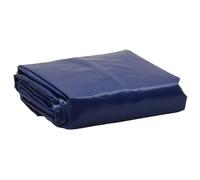 vidaXL Tarpaulin Ground Sheet Waterproof Camping Tarp Cover Blue 650 g/m²