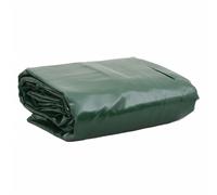 vidaXL Tarpaulin Cover Ground Sheet Waterproof Camping Tarp Green 650 g/m²