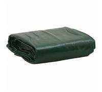 vidaXL Tarpaulin Cover Ground Sheet Waterproof Camping Tarp Green 650 g/m²