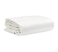 vidaXL Tarpaulin Cover Ground Sheet Waterproof Camping Tarp White 650 g/m²