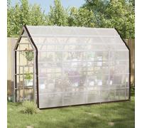 Plant Cover聽with Eyelets Polyethylene Vegetable Netting Tunnel vidaXL