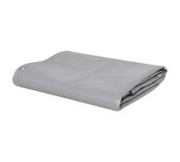 Vidaxl Tarpaulins Grey 1.5 X 6 M Canvas With Pvc Coating