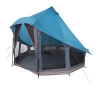 vidaXL Teepee Family Tent Blue Waterproof for 6 People