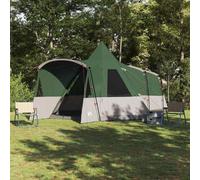 vidaXL Teepee Tent 8-Person with Roof Green 720 x 465 x 295 cm